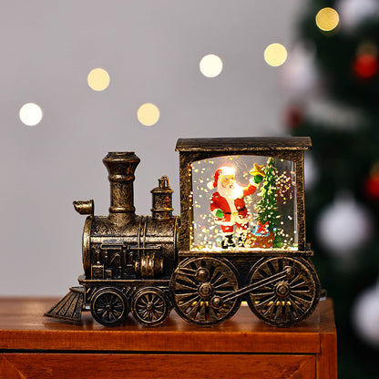 Festive Christmas Train Night Lamp - Add Magic to Your Holidays!