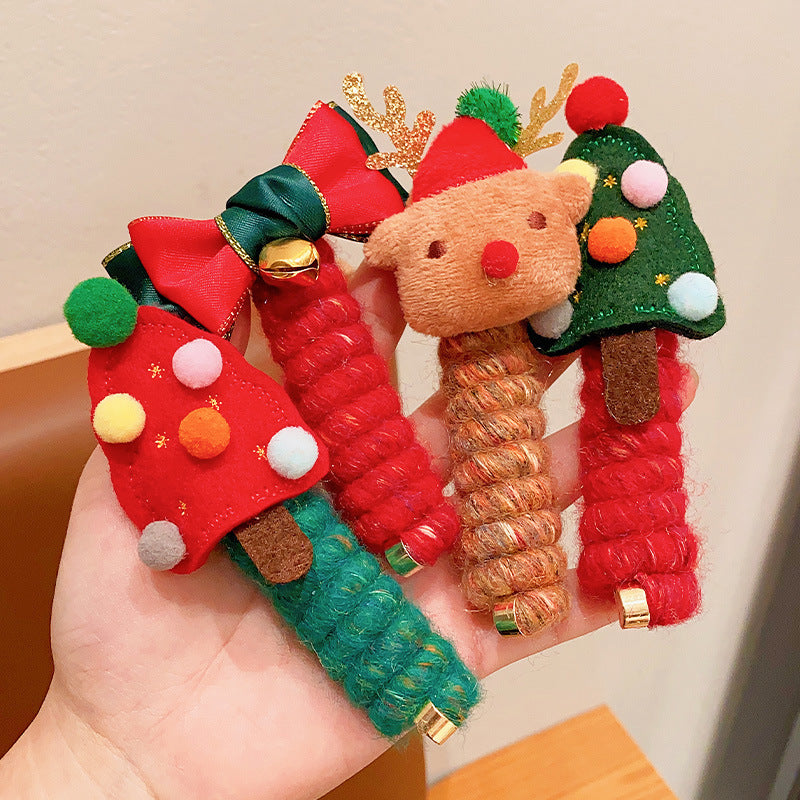 Adorable Christmas Hair Accessories for Kids – Festive & Fun!