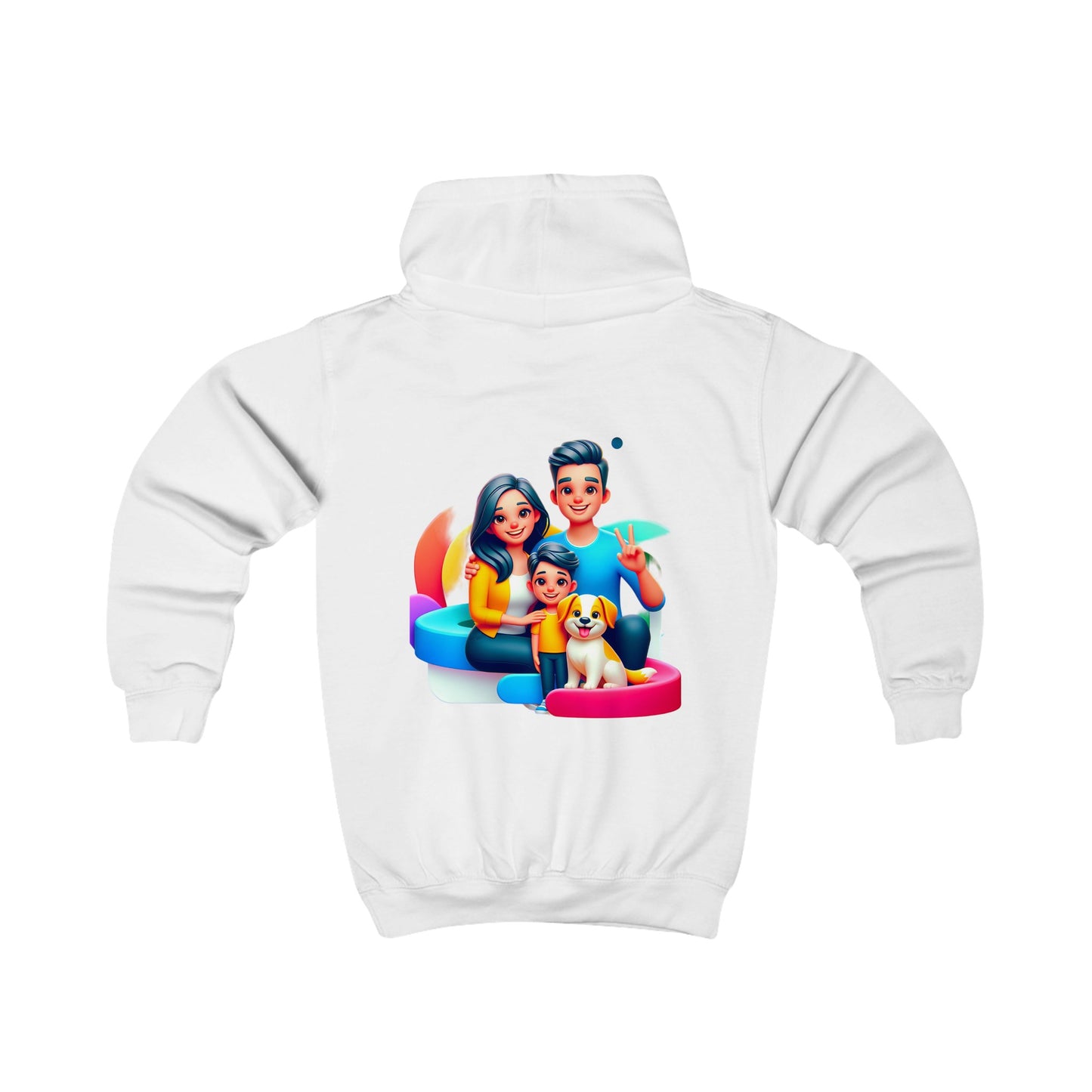 Kids Hoodie - Learning Today, Leading Tomorrow - Cute Family Design