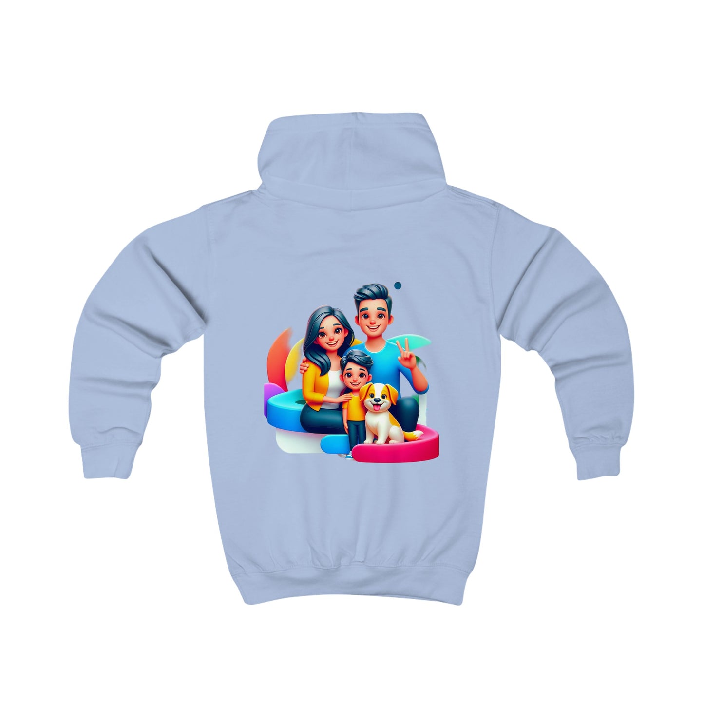 Kids Hoodie - Learning Today, Leading Tomorrow - Cute Family Design