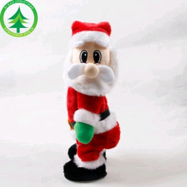 Electric Dancing Santa Claus Doll - Musical Christmas Decoration for Holiday Cheer