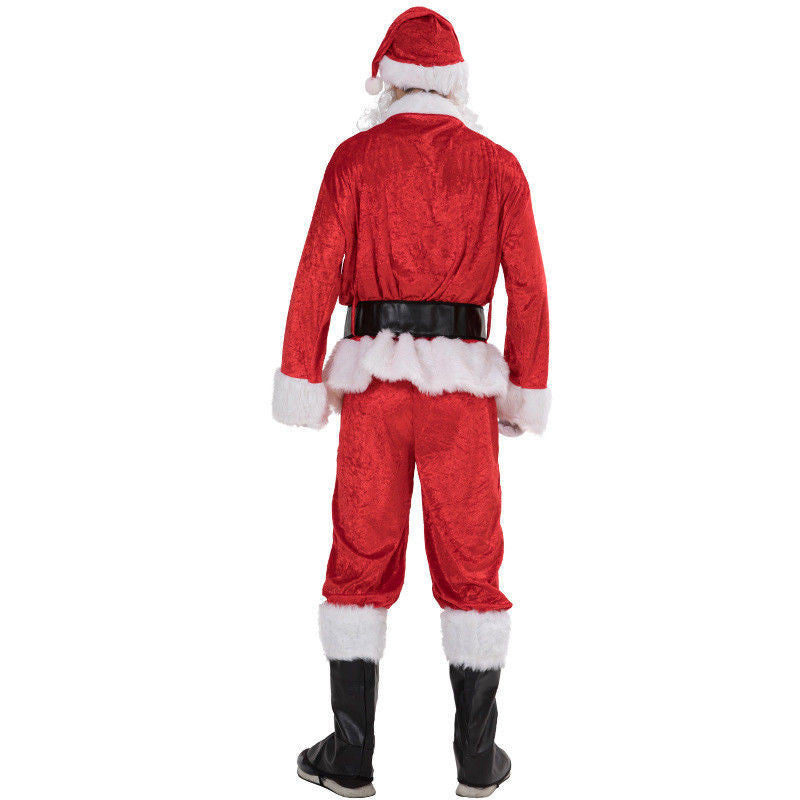 Deluxe Santa Claus Costume – Bring the Magic of Christmas to Life!