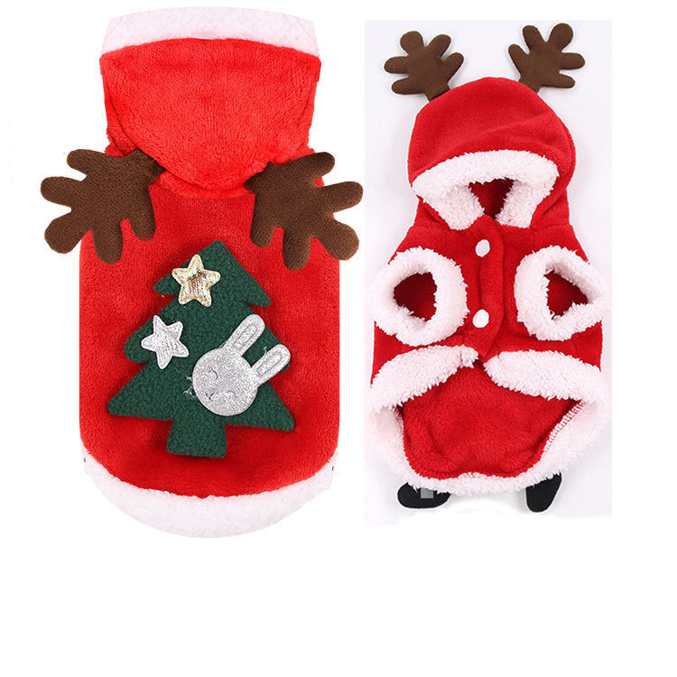 Festive Christmas Pet Outfit – Adorable Holiday Costume for Dogs and Cats!