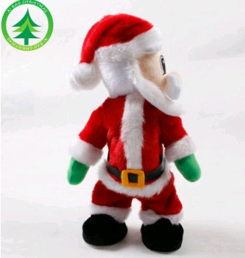 Electric Dancing Santa Claus Doll - Musical Christmas Decoration for Holiday Cheer