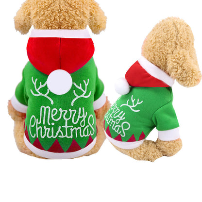 Festive Christmas Pet Outfit – Adorable Holiday Costume for Dogs and Cats!