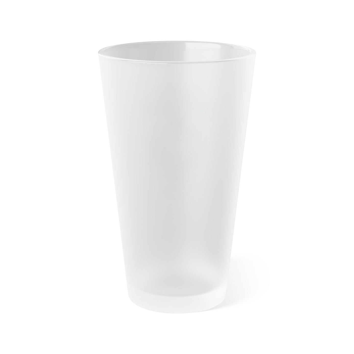 Frosted Pint Glass - For Super Moms