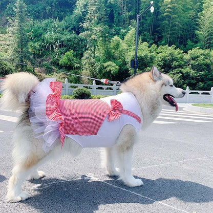 Princess Dog Costume for Large Breeds – Adorable Tutu Dress for Big Dogs!