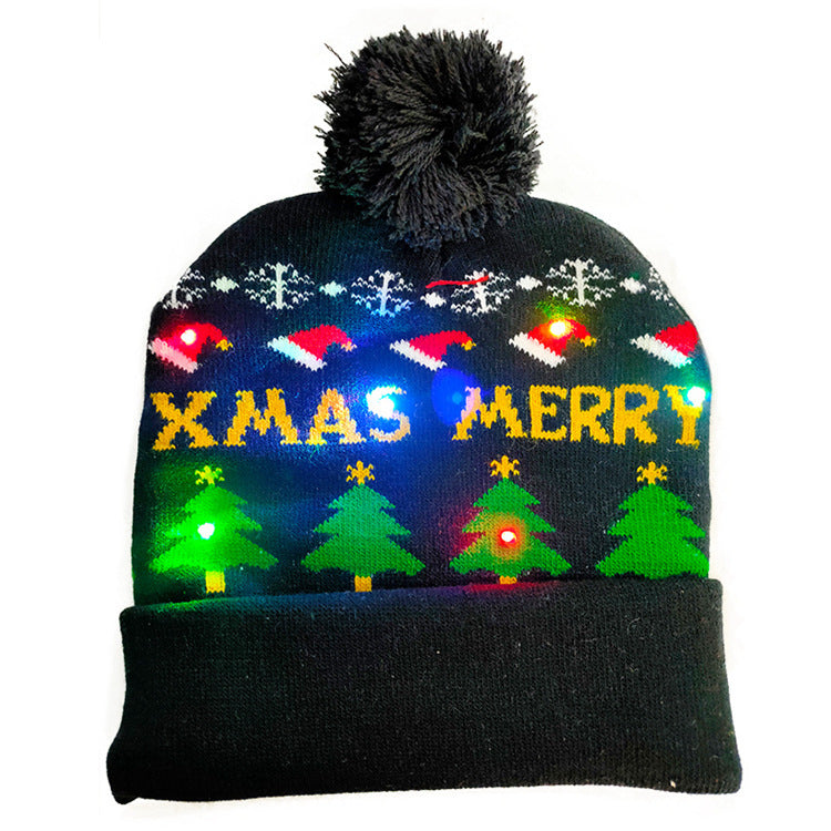 Festive LED Light-Up Christmas Beanie – Cozy, Bright, and Full of Holiday Spirit!