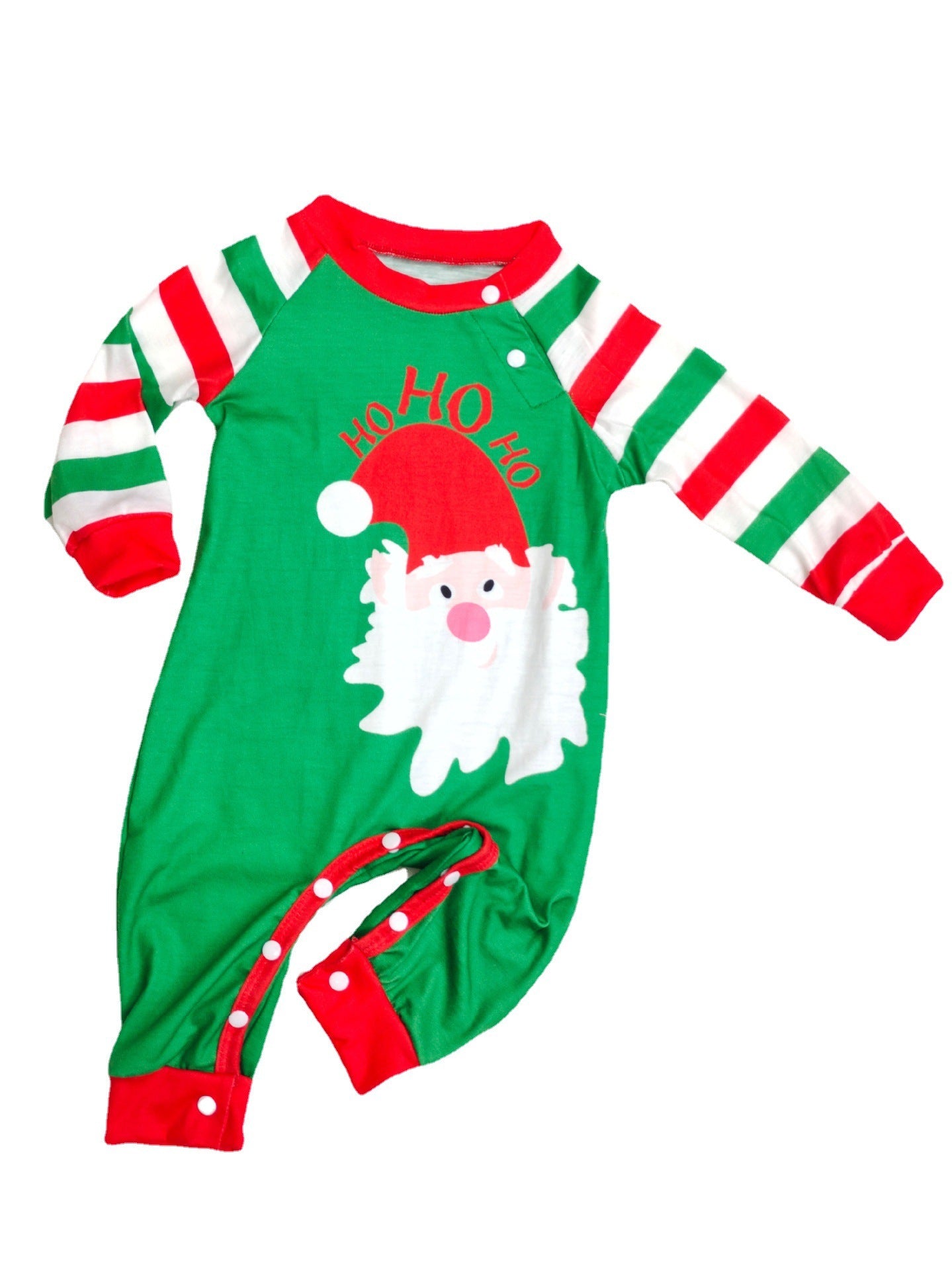 Festive Red Stripe Family Christmas Pajama Set – Cozy Matching Holiday Sleepwear