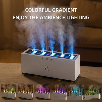 Multi-Nozzle Heavy Fog Dynamic Humidifier – Elevate Your Space with Music-Synced Mist and Colorful Lights