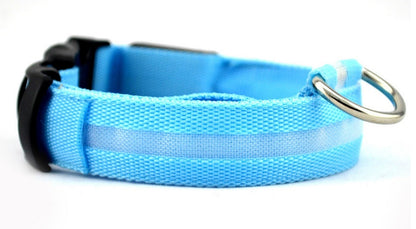 USB Rechargeable LED Pet Collar – Keep Your Pet Safe and Stylish at Night!