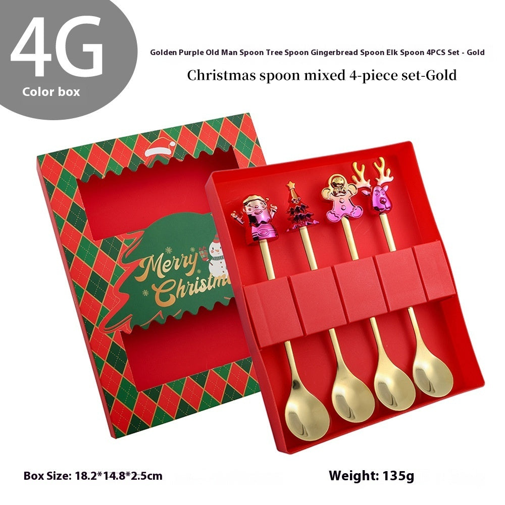 Christmas Spoon Kit - Whimsical Holiday Dining Essentials