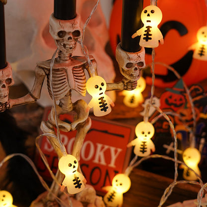 Halloween Lighting Chain | Pumpkin, Ghost & Bat Models for Indoor & Outdoor Decoration