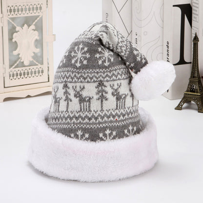 Knitted Snowflake & Reindeer Christmas Hats – Stay Cozy in Festive Style!