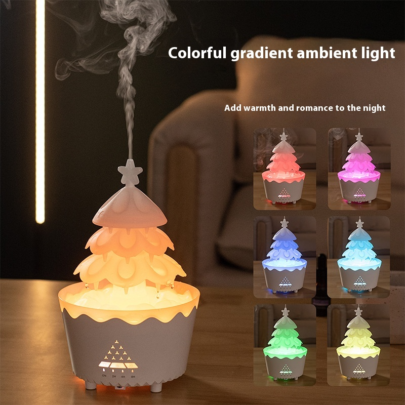 Christmas Tree Aroma Diffuser – Add Cozy Ambiance and Soothing Scents to Your Home This Season