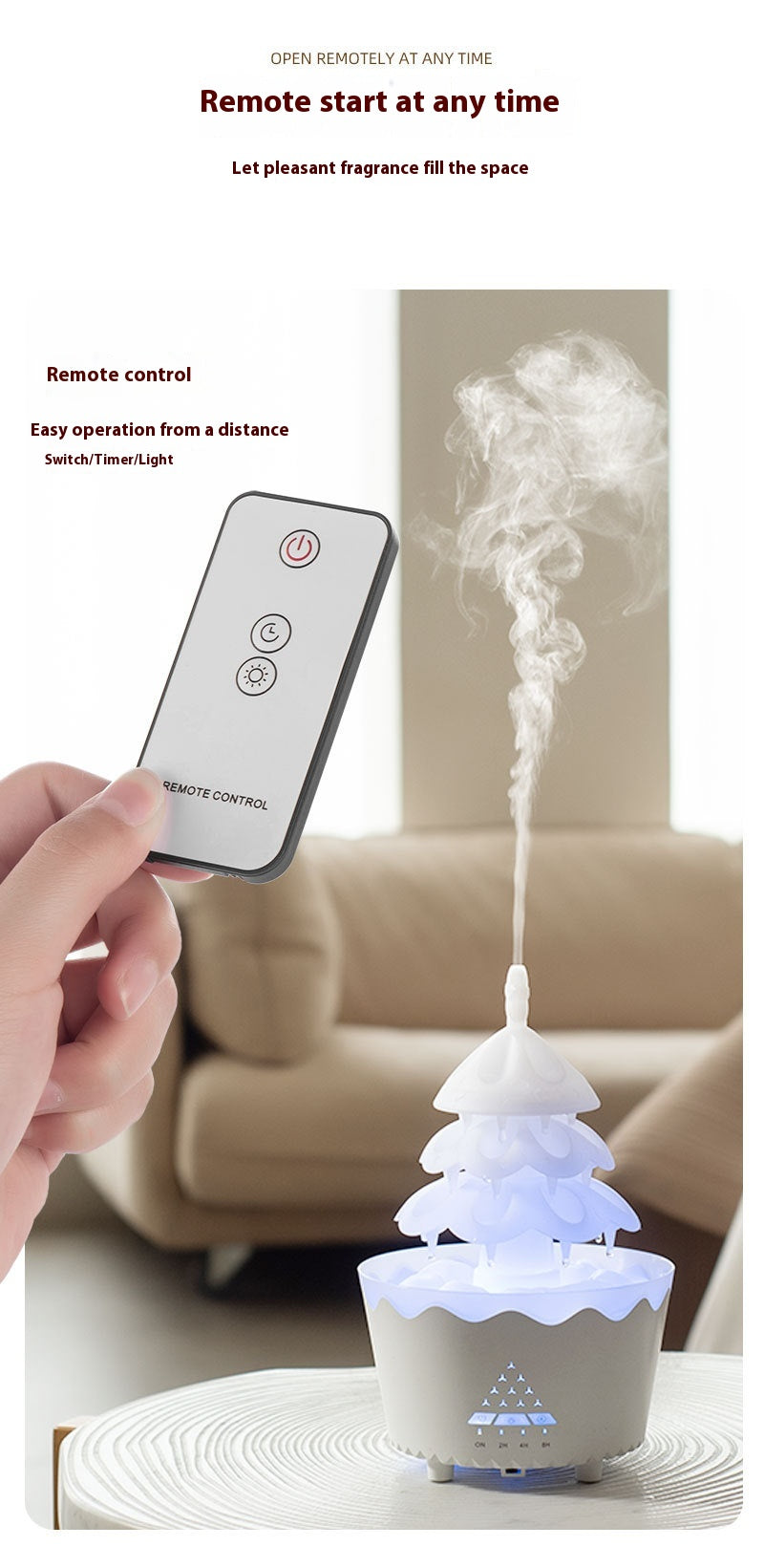 Christmas Tree Aroma Diffuser – Add Cozy Ambiance and Soothing Scents to Your Home This Season