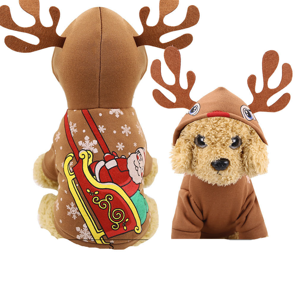 Festive Christmas Pet Outfit – Adorable Holiday Costume for Dogs and Cats!