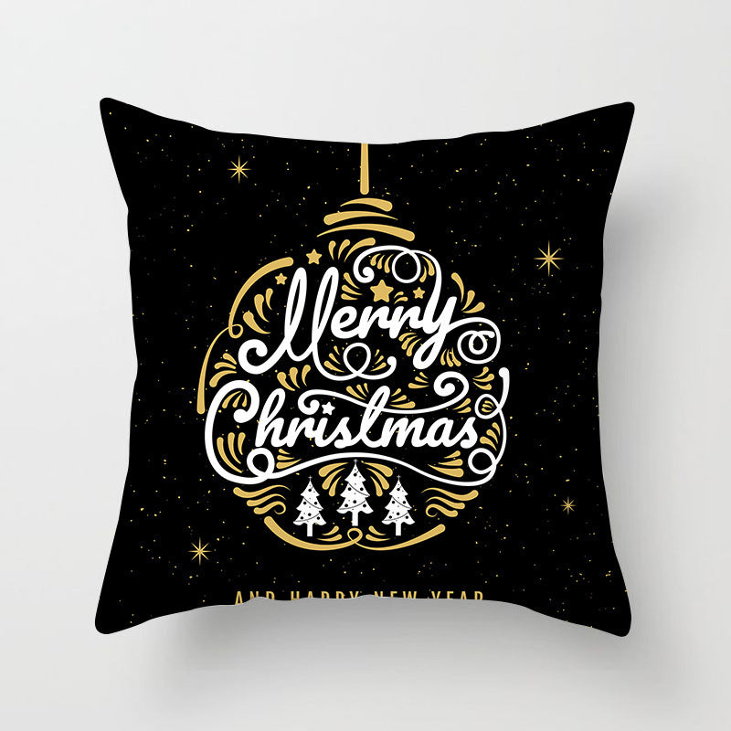 Festive Christmas Pillow Covers - Holiday Decorative Cushion Covers for Cozy Home Decor