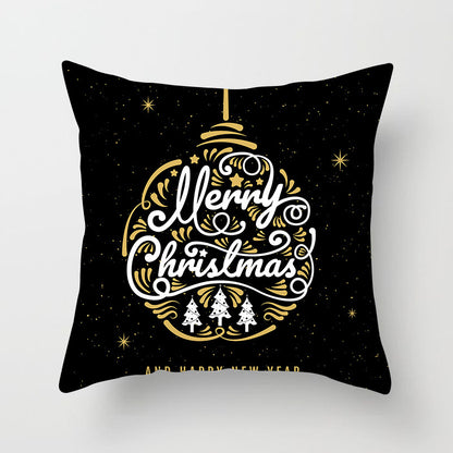 Festive Christmas Pillow Covers - Holiday Decorative Cushion Covers for Cozy Home Decor