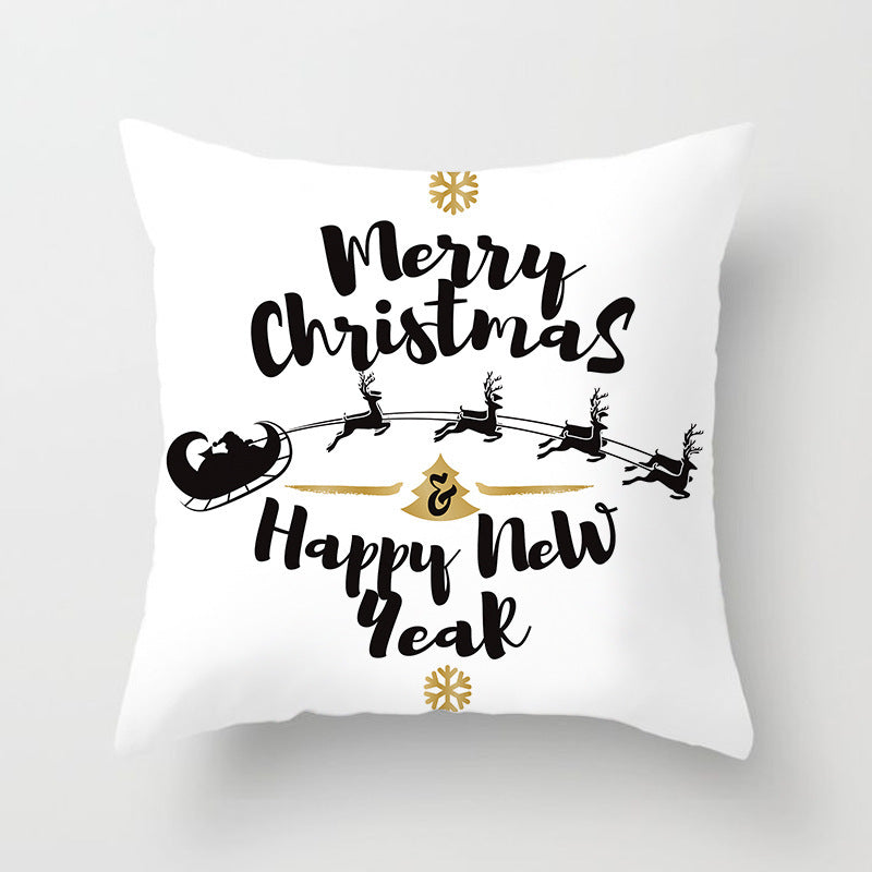 Festive Christmas Pillow Covers - Holiday Decorative Cushion Covers for Cozy Home Decor