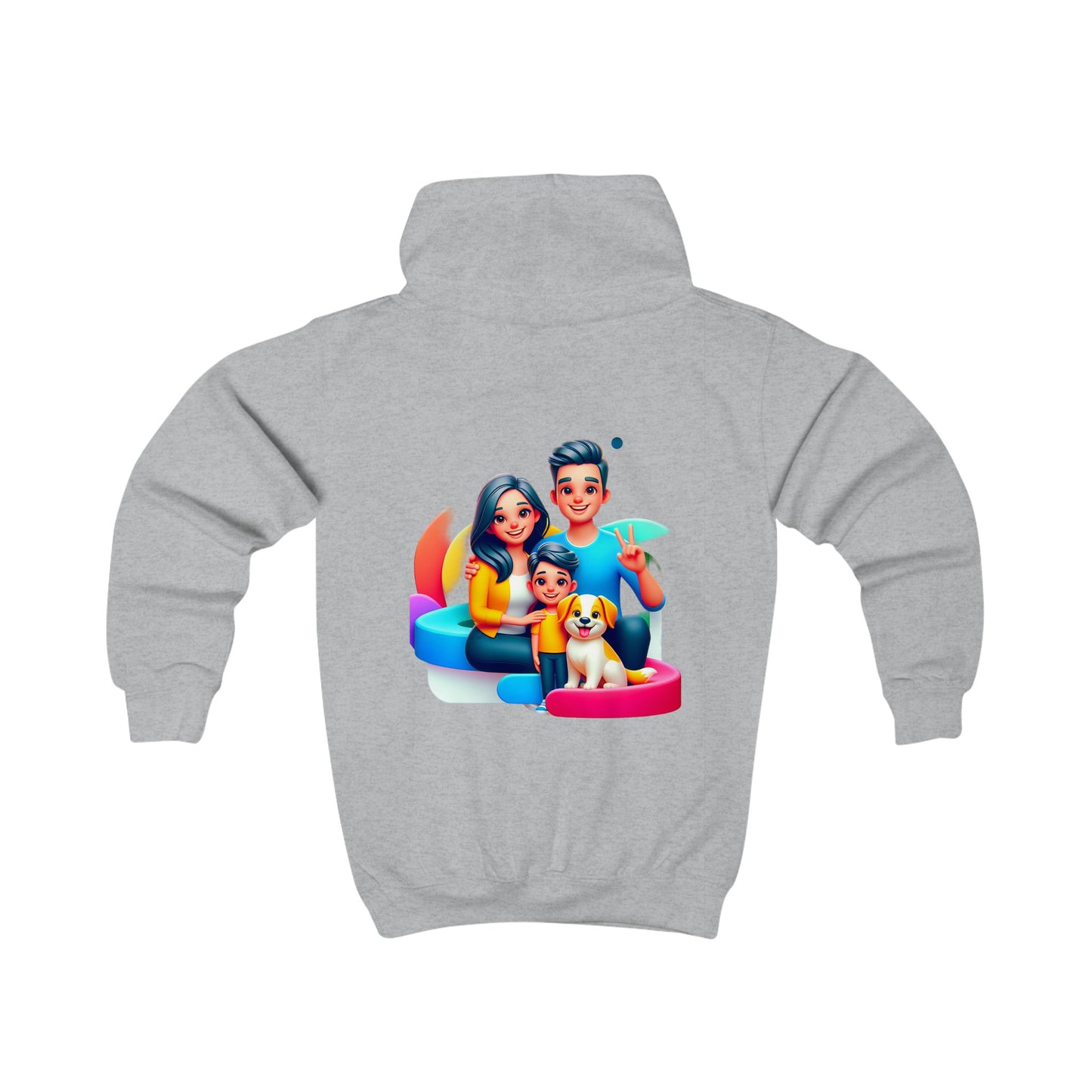 Kids Hoodie - Learning Today, Leading Tomorrow - Cute Family Design