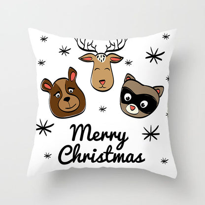 Festive Christmas Pillow Covers - Holiday Decorative Cushion Covers for Cozy Home Decor