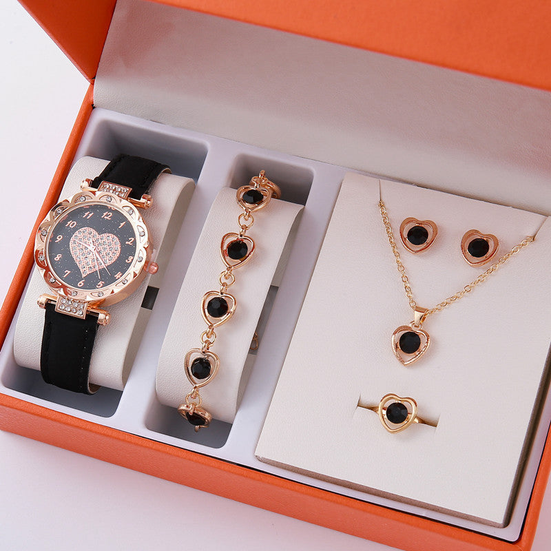 High-End Minimalist Quartz Watch Set – Effortless Elegance for Every Occasion