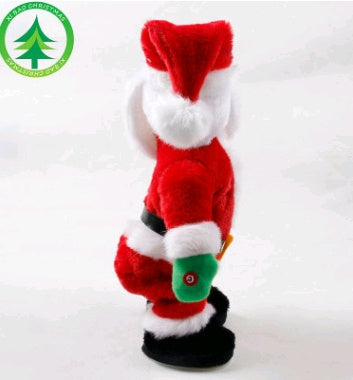 Electric Dancing Santa Claus Doll - Musical Christmas Decoration for Holiday Cheer