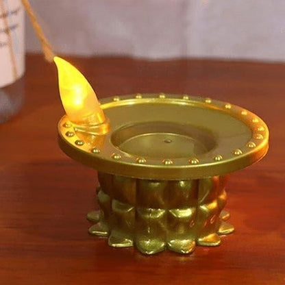 Water Pouring Diya LED Light – Mesmerizing Festive Décor