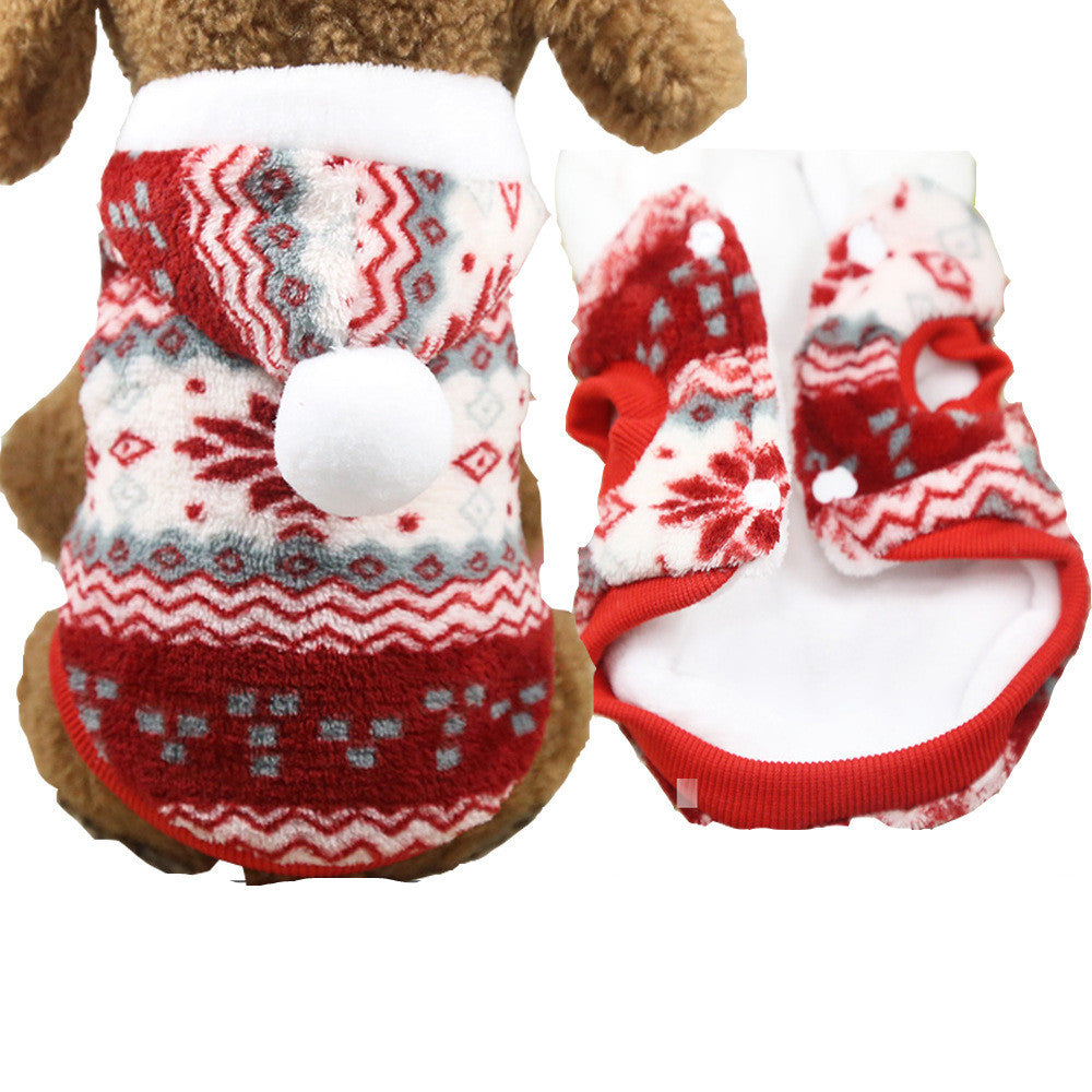 Festive Christmas Pet Outfit – Adorable Holiday Costume for Dogs and Cats!