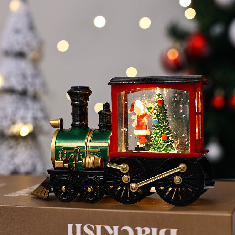 Festive Christmas Train Night Lamp - Add Magic to Your Holidays!