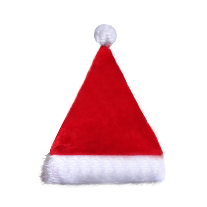 LED Christmas Santa Hat – Festive Luminous Plush Hat for Kids & Adults