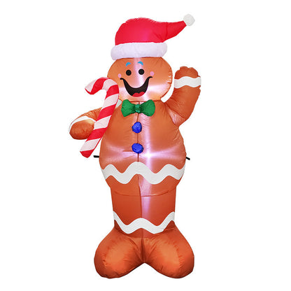 Festive LED Inflatable Christmas Decorations – Santa, Snowman, and Tree for a Magical Outdoor Display