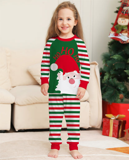 Festive Red Stripe Family Christmas Pajama Set – Cozy Matching Holiday Sleepwear