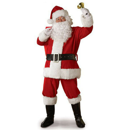 Deluxe Santa Claus Costume – Bring the Magic of Christmas to Life!