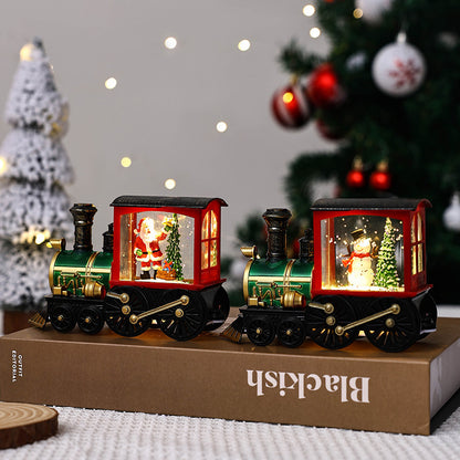 Festive Christmas Train Night Lamp - Add Magic to Your Holidays!