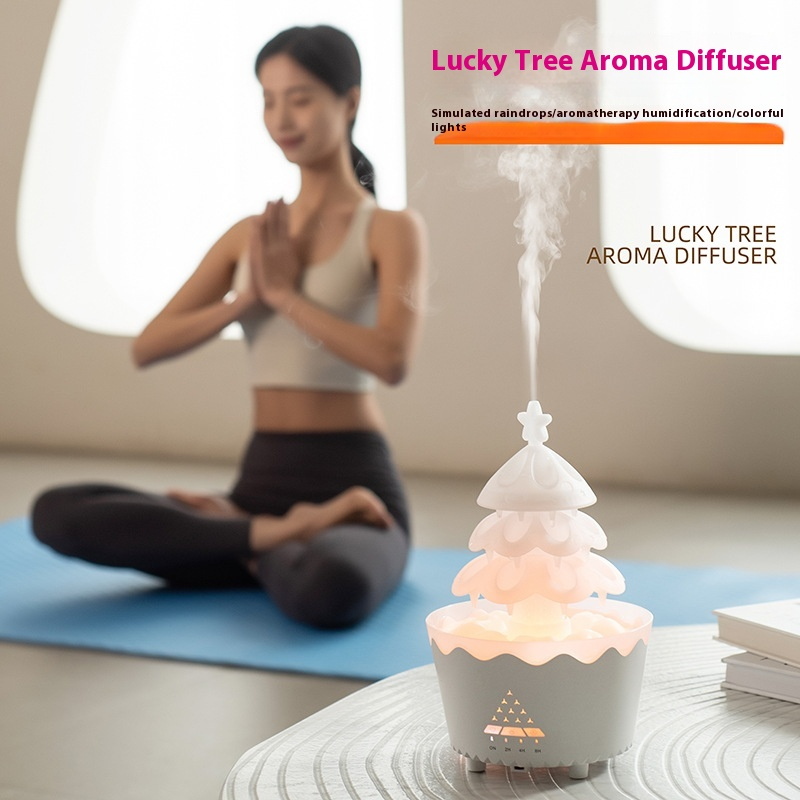 Christmas Tree Aroma Diffuser – Add Cozy Ambiance and Soothing Scents to Your Home This Season