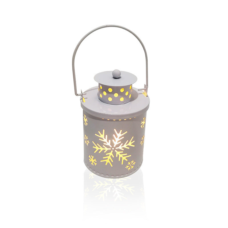 LED Christmas Lantern Set – Nordic Style Decorative Holiday Lights