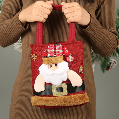 Festive Christmas Character Gift Tote Bags – Perfect for Holiday Treats & Decor!