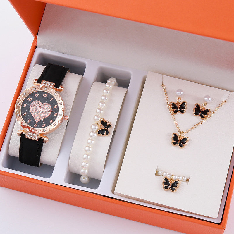 High-End Minimalist Quartz Watch Set – Effortless Elegance for Every Occasion