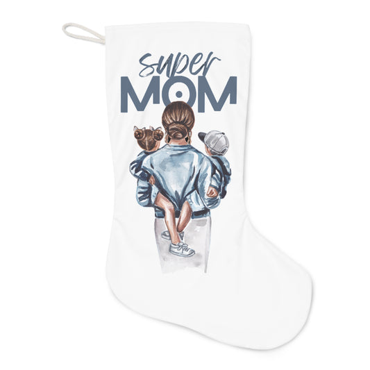 Christmas Holiday Stocking for Super Moms and Super Dads