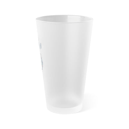 Frosted Pint Glass - For Super Moms