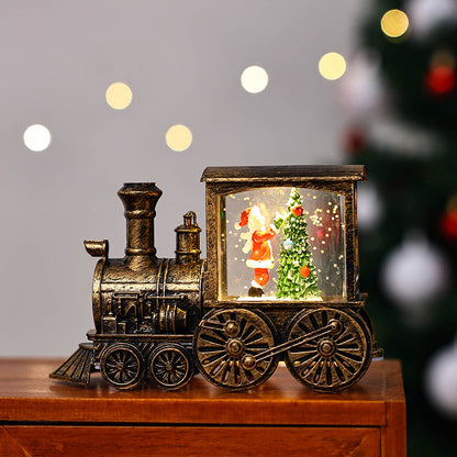 Festive Christmas Train Night Lamp - Add Magic to Your Holidays!