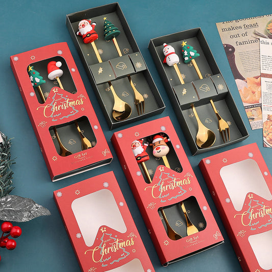 Christmas Spoon Kit - Whimsical Holiday Dining Essentials