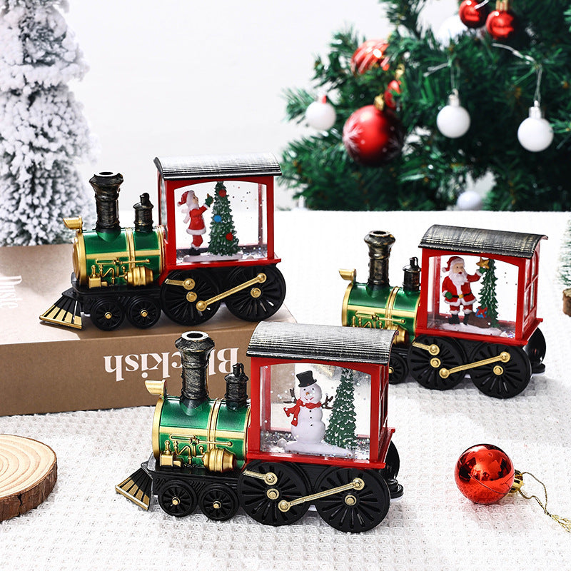 Festive Christmas Train Night Lamp - Add Magic to Your Holidays!