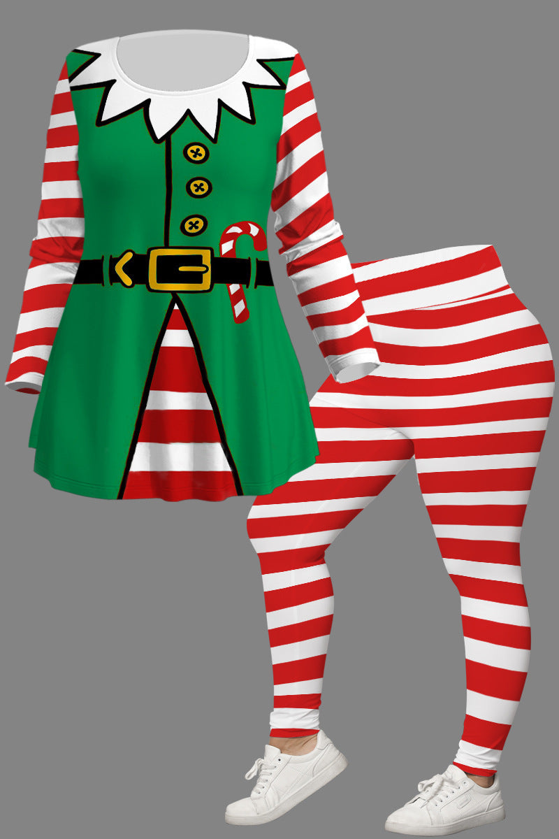 3D Christmas Print Matching Set – Festive Holiday Outfit for Men & Women