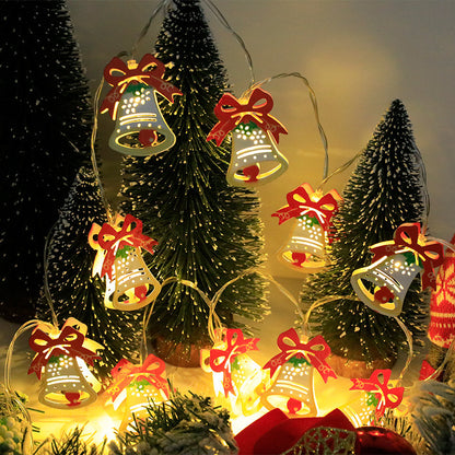 Christmas LED String Lights – Festive Santa, Snowman & Tree Ornament Lights for Holiday Décor!