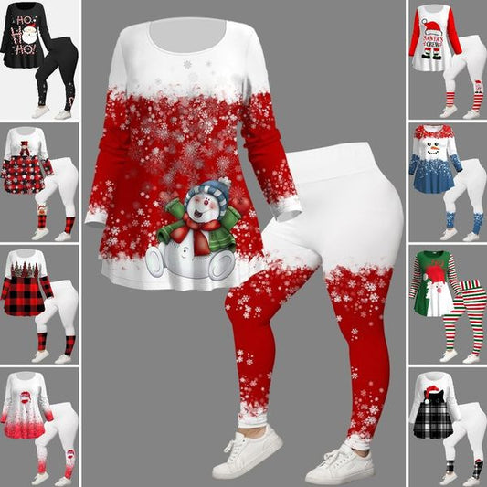 3D Christmas Print Matching Set – Festive Holiday Outfit for Men & Women