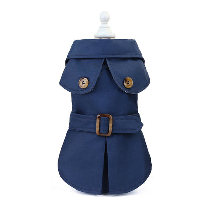 Classic Button-Up Dog Vest – Sophisticated Pet Jacket for a Stylish Look!