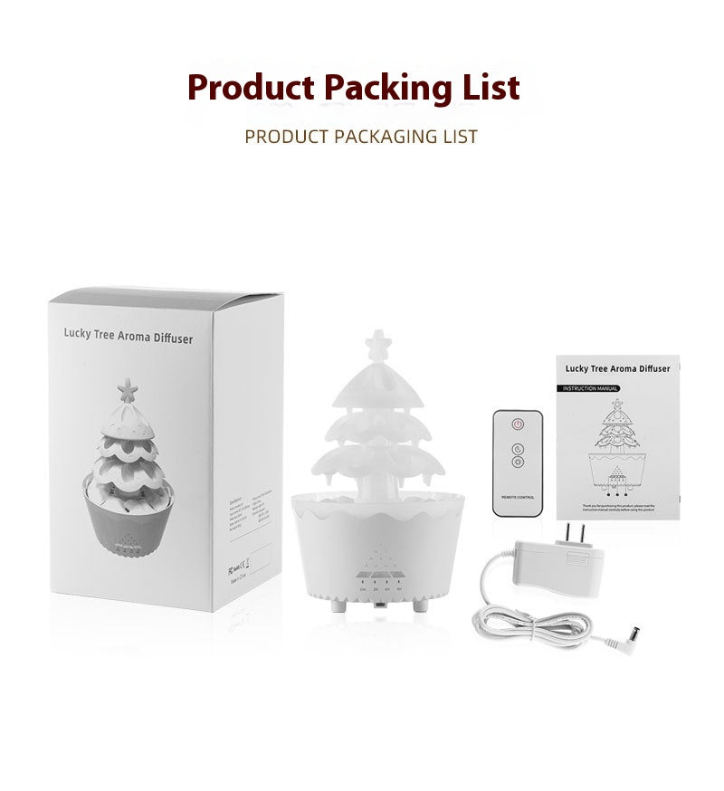 Christmas Tree Aroma Diffuser – Add Cozy Ambiance and Soothing Scents to Your Home This Season